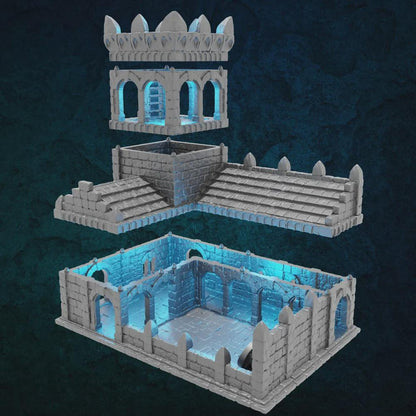 Tabletop Gelände | Archery Range | Conquest Creations | Kingdom of Tor Ithilas | Herr der Ringe | Fantasy terrain