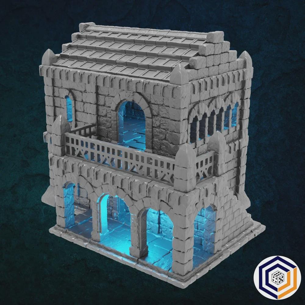 Tabletop Gelände | Artisan House | Conquest Creations | Kingdom of Tor Ithilas | Herr der Ringe | Fantasy terrain