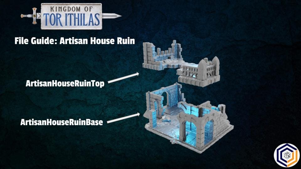 Tabletop Gelände | Artisan House | Conquest Creations | Kingdom of Tor Ithilas | Herr der Ringe | Fantasy terrain