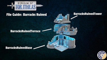 Tabletop Gelände | Barracks | Conquest Creations | Kingdom of Tor Ithilas | Herr der Ringe | Fantasy terrain