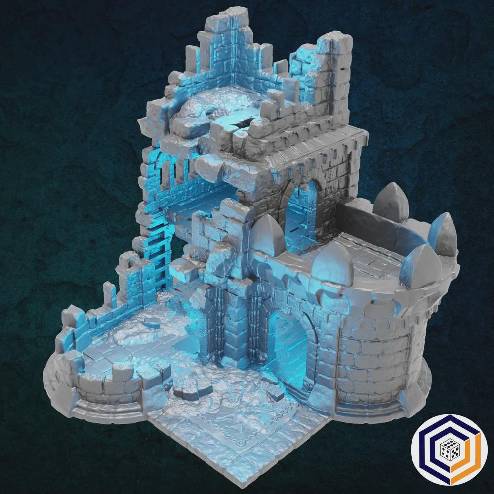 Tabletop Gelände | Barracks | Conquest Creations | Kingdom of Tor Ithilas | Herr der Ringe | Fantasy terrain