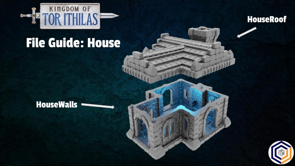 Tabletop Gelände | House | Conquest Creations | Kingdom of Tor Ithilas | Herr der Ringe | Fantasy terrain