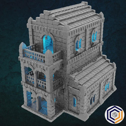 Tabletop Gelände | Manor House | Conquest Creations | Kingdom of Tor Ithilas | Herr der Ringe | Fantasy terrain