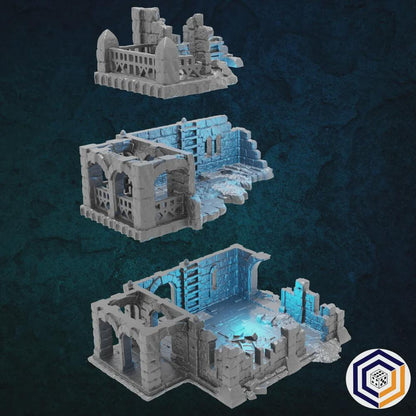 Tabletop Gelände | Manor House | Conquest Creations | Kingdom of Tor Ithilas | Herr der Ringe | Fantasy terrain