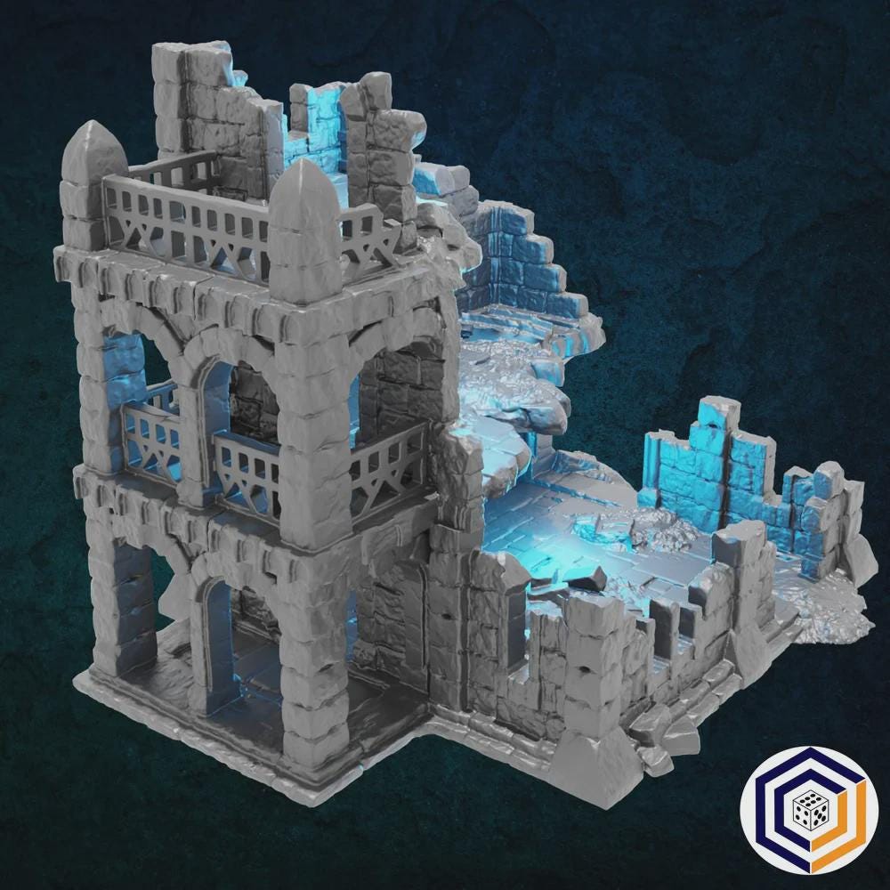 Tabletop Gelände | Manor House | Conquest Creations | Kingdom of Tor Ithilas | Herr der Ringe | Fantasy terrain