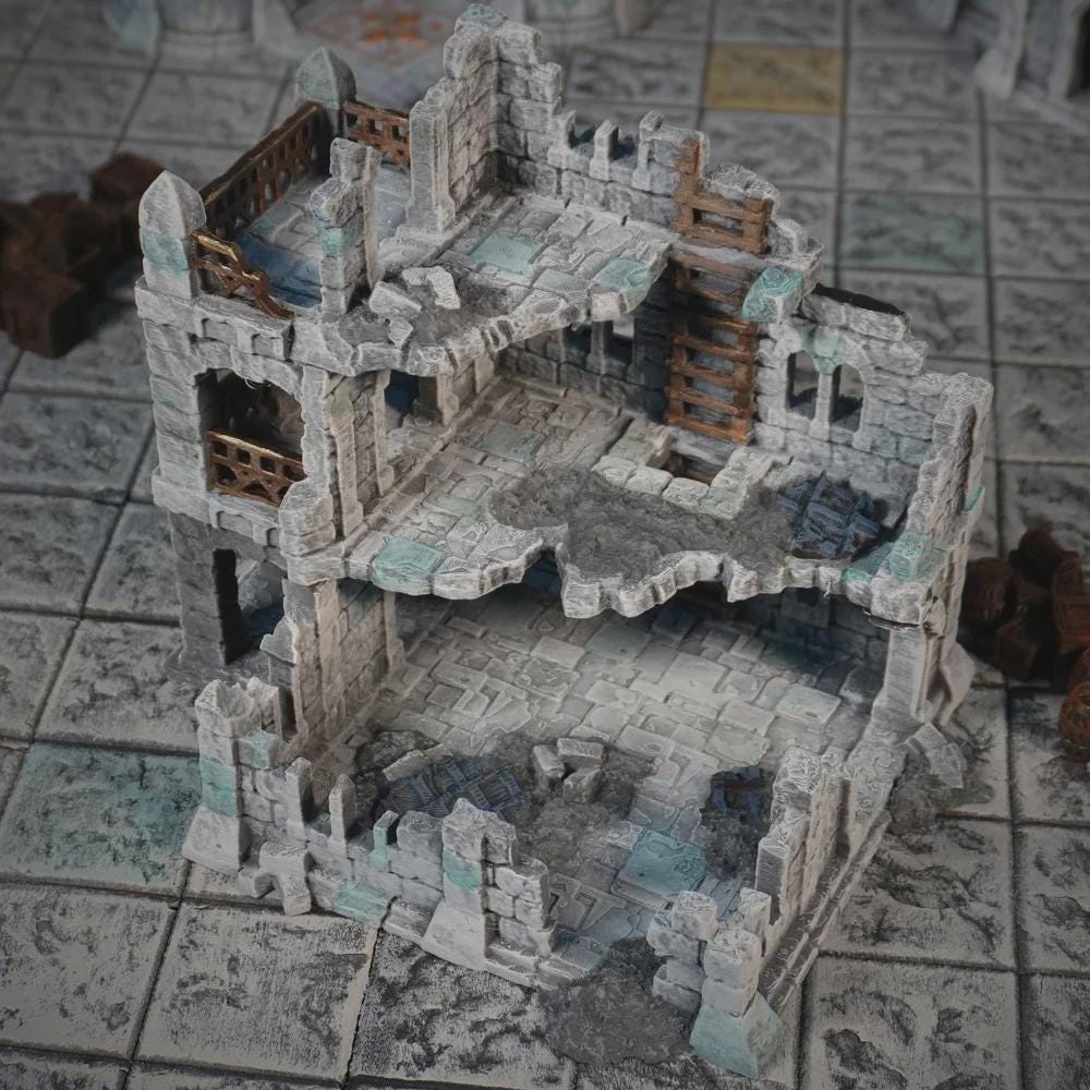 Tabletop Gelände | Manor House | Conquest Creations | Kingdom of Tor Ithilas | Herr der Ringe | Fantasy terrain