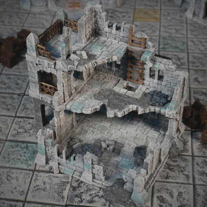 Tabletop Gelände | Manor House | Conquest Creations | Kingdom of Tor Ithilas | Herr der Ringe | Fantasy terrain