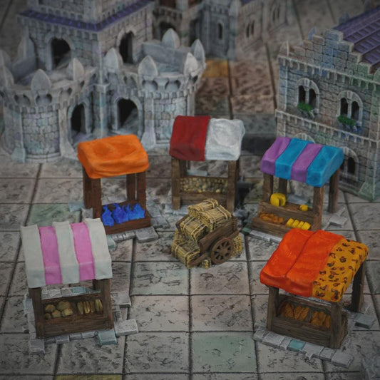 Tabletop Gelände | Market | Conquest Creations | Kingdom of Tor Ithilas | Herr der Ringe | Fantasy terrain
