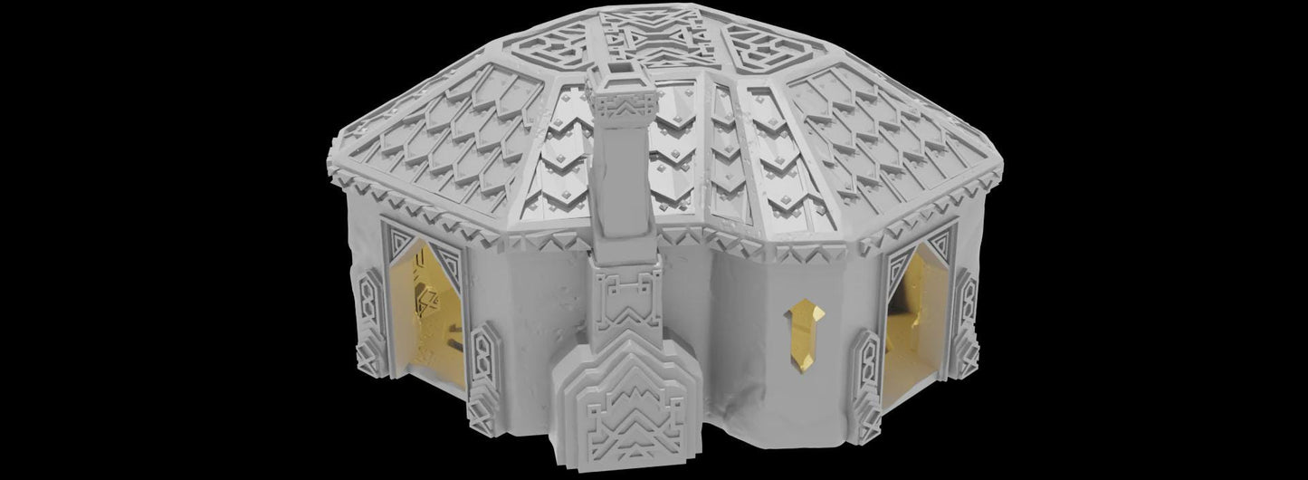 Tabletop Gelände | Dwarven House | Conquest Creations | Kingdom of Durak Deep | Herr der Ringe | Fantasy terrain