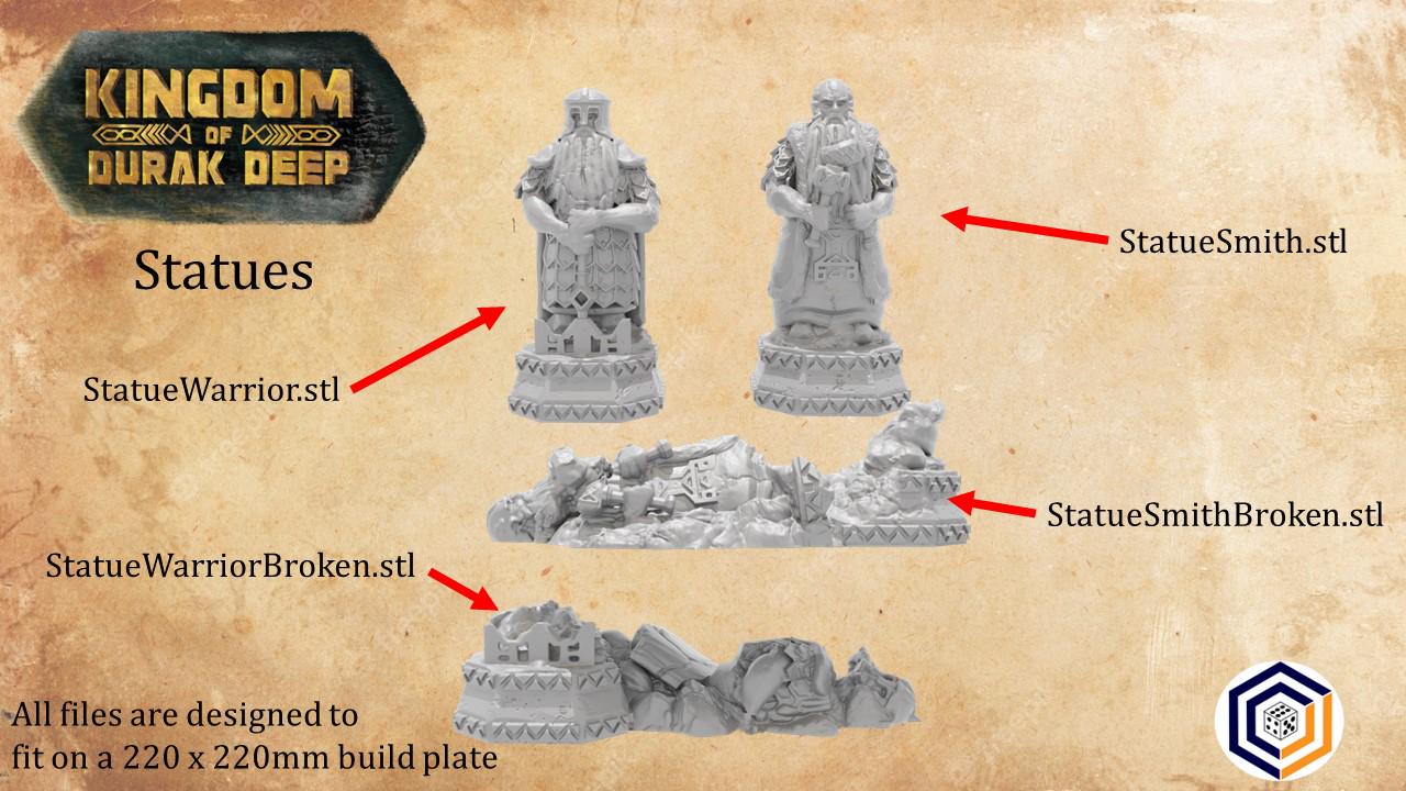 Statuen | Kingdom of Durak Deep | MESBG