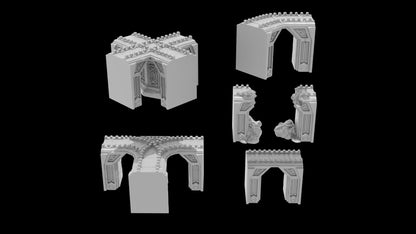 Tabletop Gelände | Rails | Conquest Creations | Kingdom of Durak Deep | Herr der Ringe | Fantasy terrain