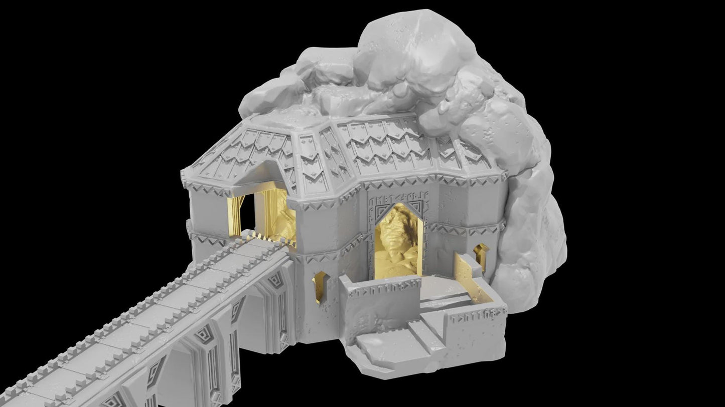 Tabletop Gelände | Mineshaft | Conquest Creations | Kingdom of Durak Deep | Herr der Ringe | Fantasy terrain