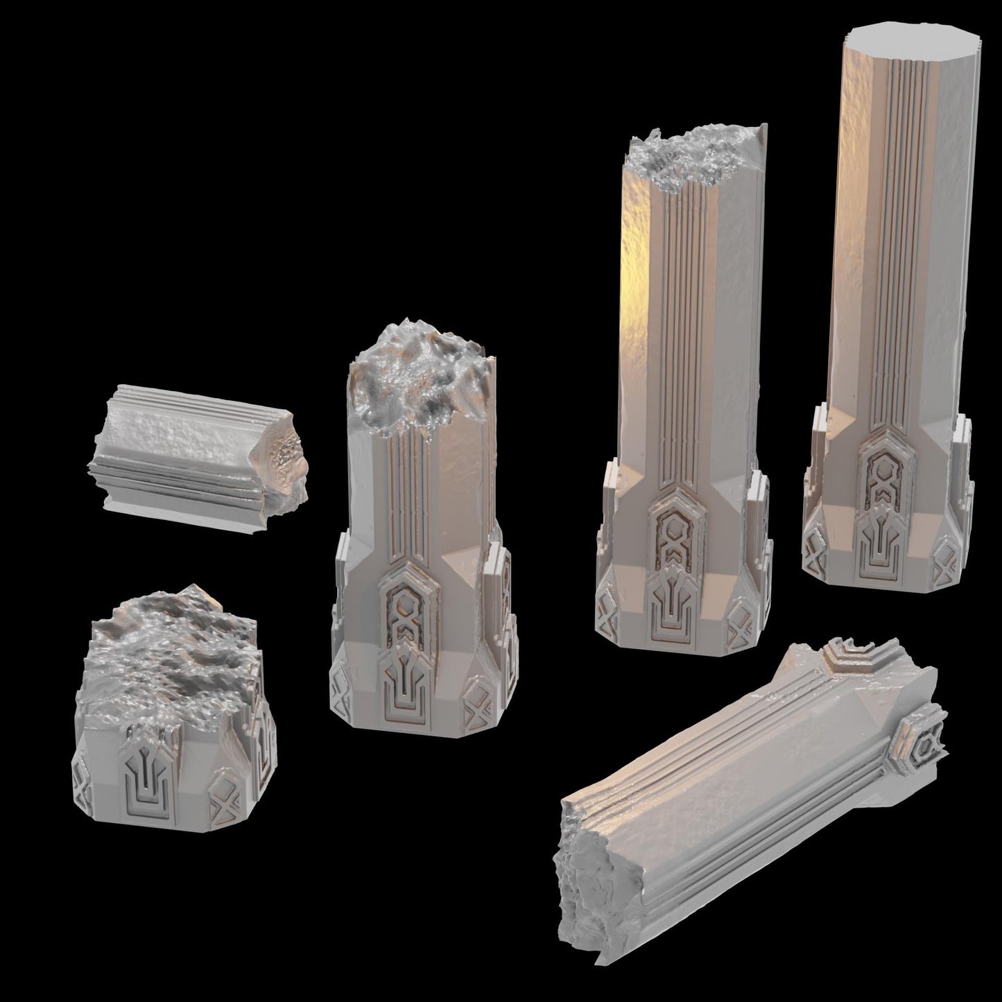 Tabletop Gelände | Pillars | Conquest Creations | Herr der Ringe | Fantasy terrain