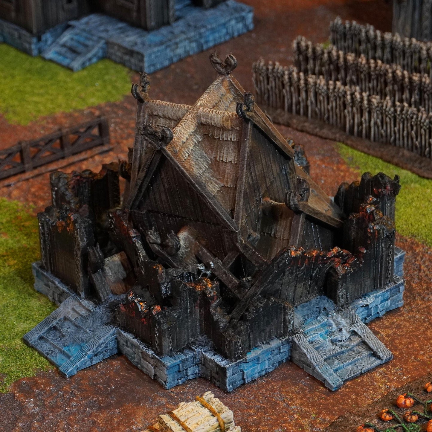Barracks ruin | Kingdom of Saxonia V2 | MESBG