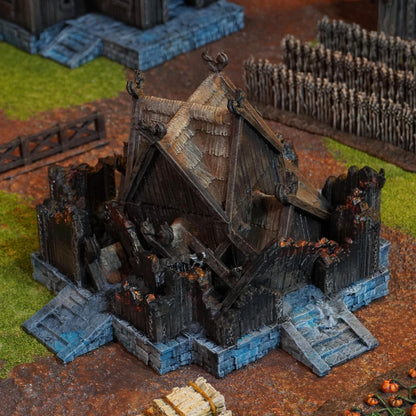 Barracks ruin | Kingdom of Saxonia V2 | MESBG