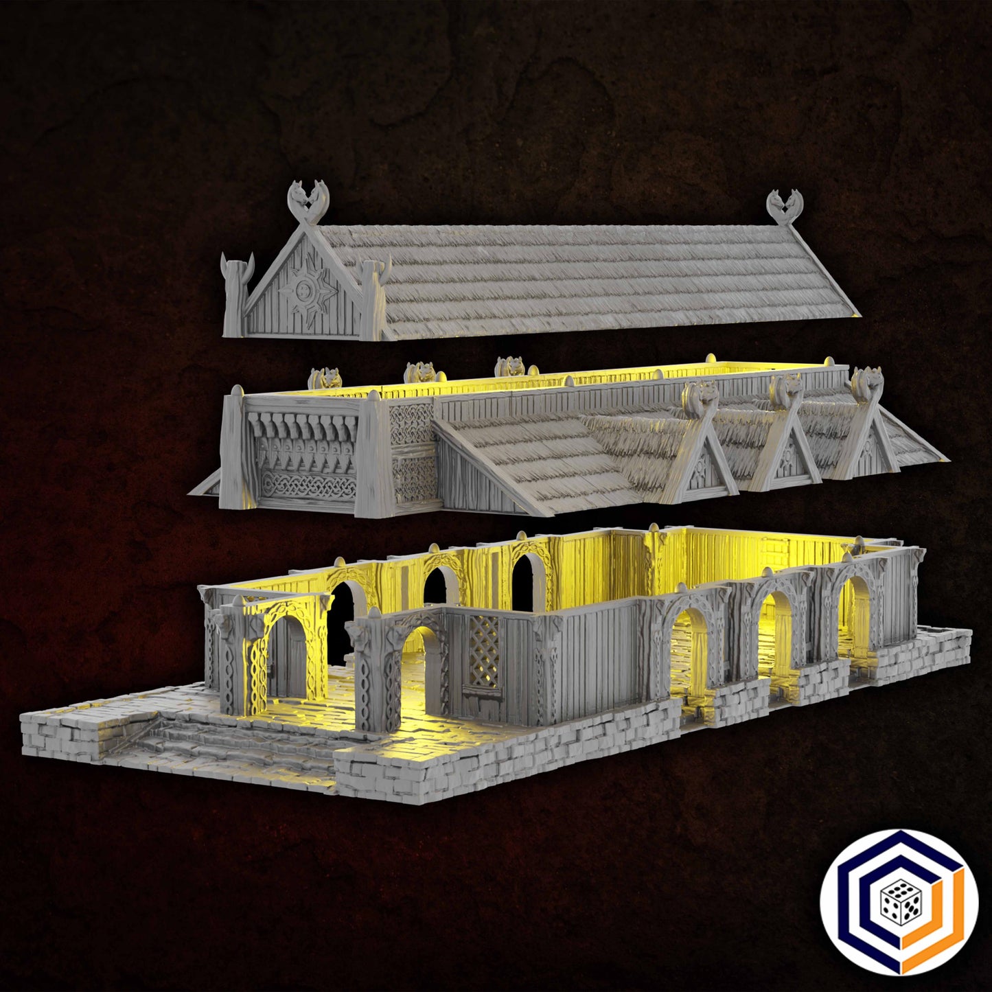 Große Halle | Kingdom of Saxonia V1 | MESBG