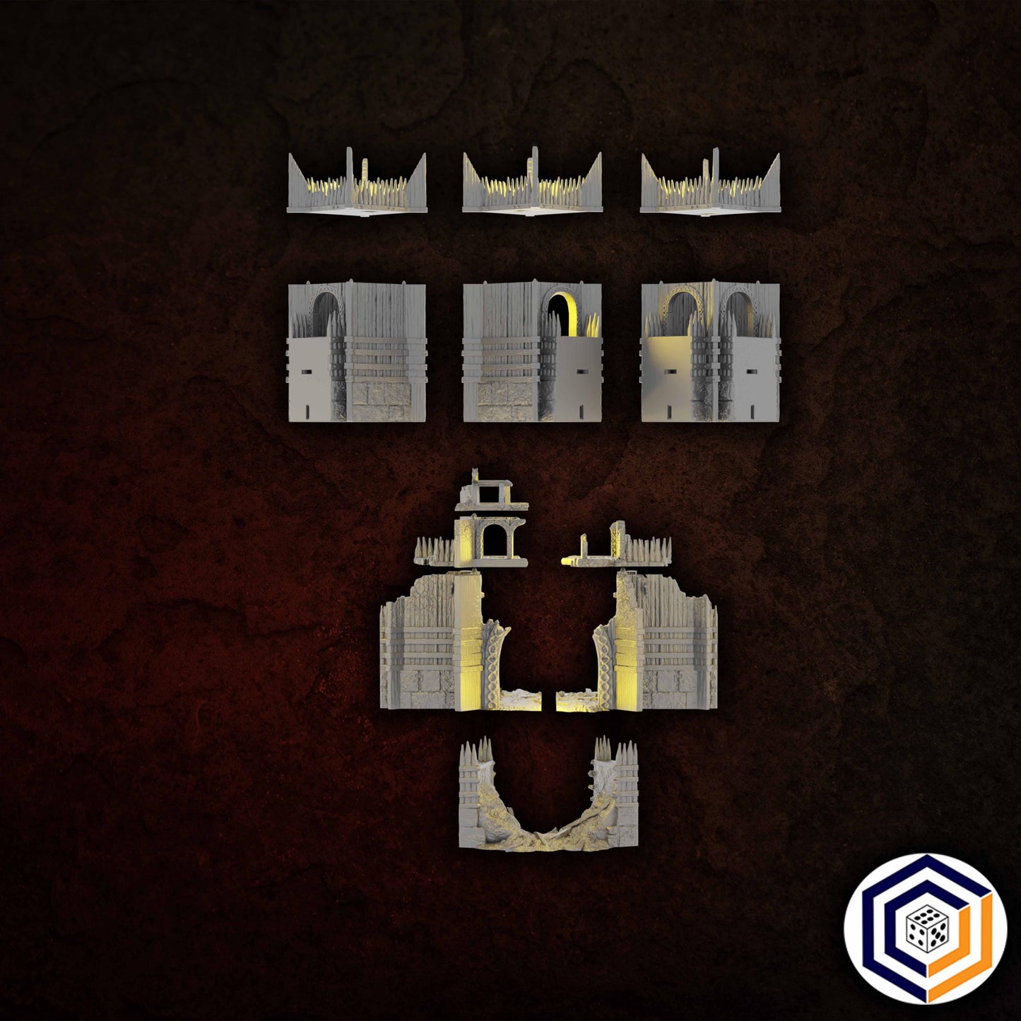 Mauern und Tore | Kingdom of Saxonia V1 | MESBG