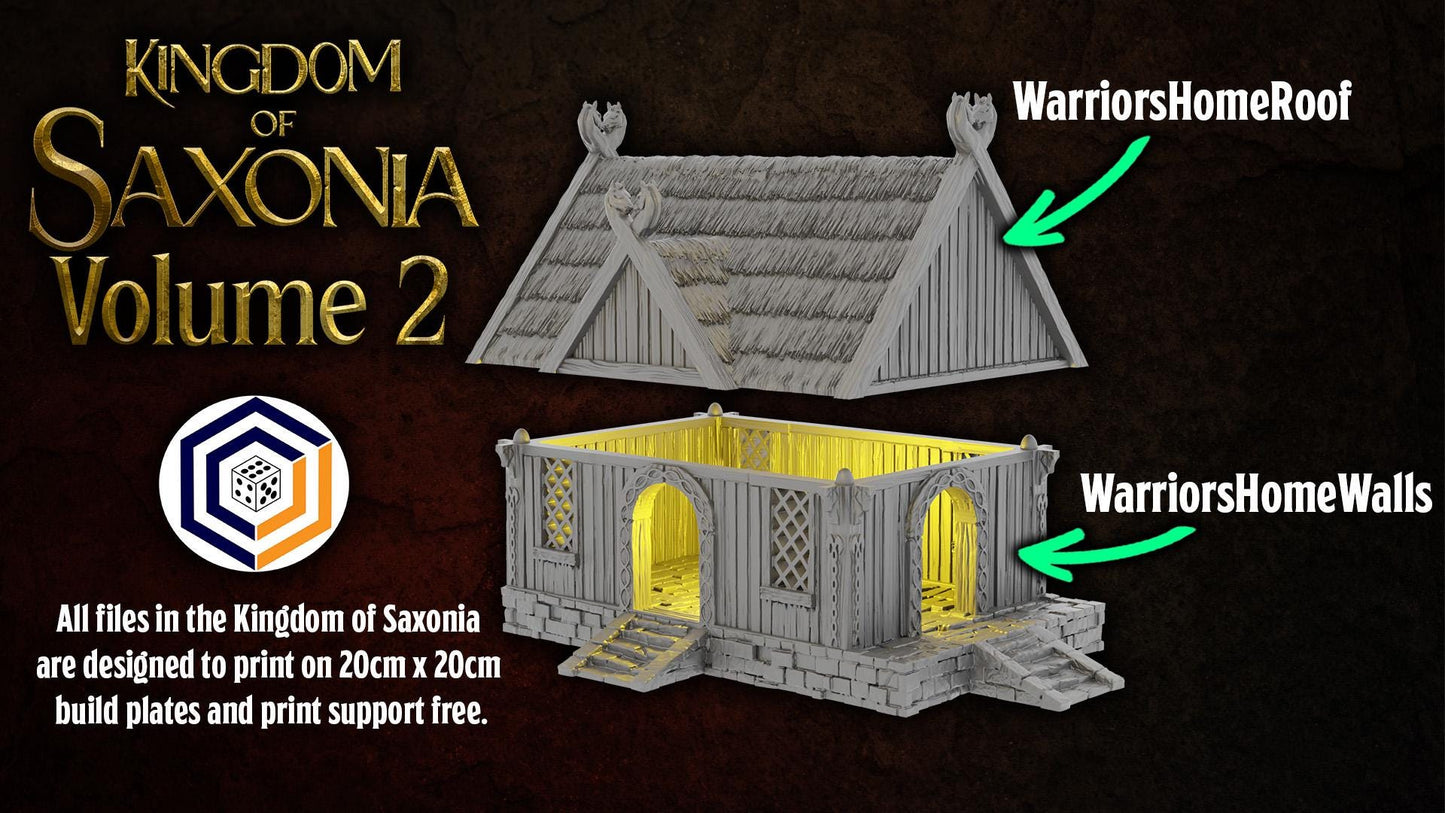 Warrior Home | Kingdom of Saxonia V1 | MESBG