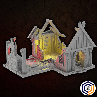 Black Smith Ruin | Kingdom of Saxonia V2 | MESBG