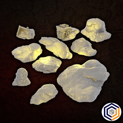 Rocky Outcrops | Kingdom of Saxonia V2 | MESBG