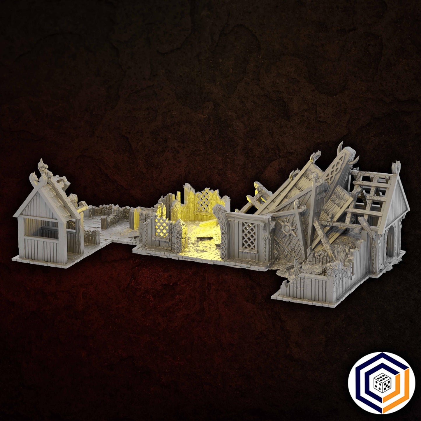 Royal Stable Ruin | Kingdom of Saxonia V2 | MESBG