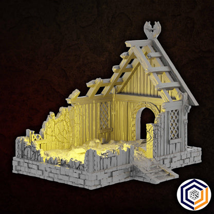 Warriors Home Ruin | Kingdom of Saxonia V2 | MESBG
