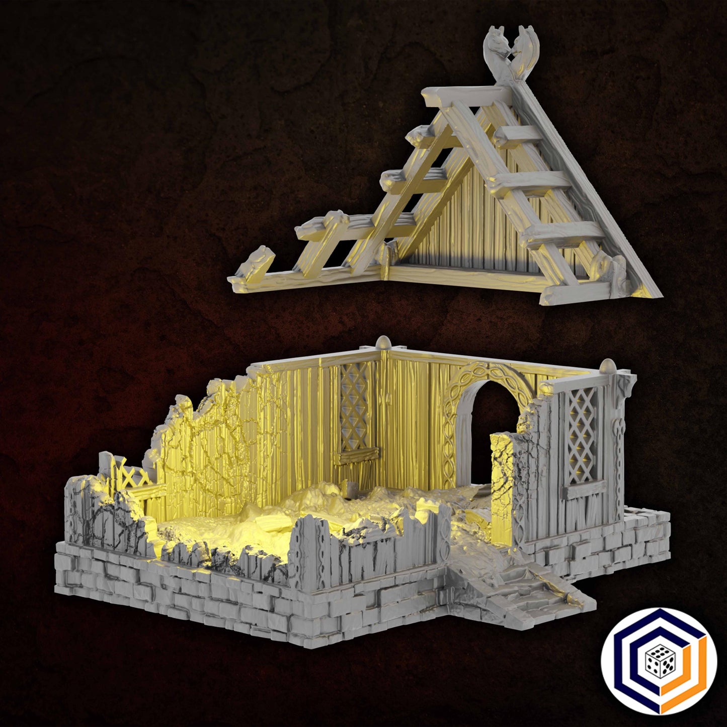 Warriors Home Ruin | Kingdom of Saxonia V2 | MESBG