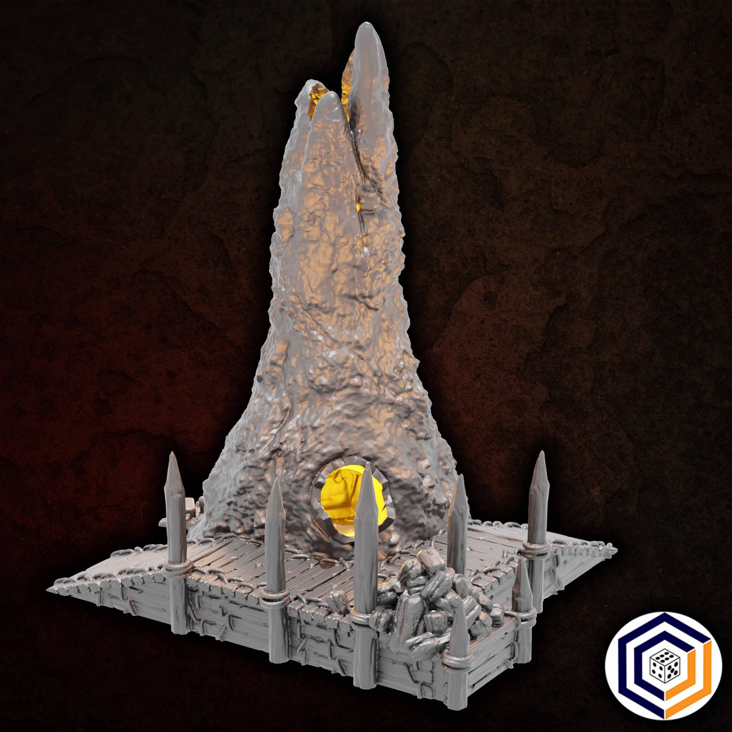 Tabletop Gelände | Orc Furnace | Conquest Creations | Iron Horde and Wizards Fortress| Herr der Ringe | Fantasy terrain