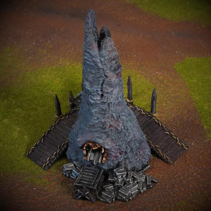 Tabletop Gelände | Orc Furnace | Conquest Creations | Iron Horde and Wizards Fortress| Herr der Ringe | Fantasy terrain