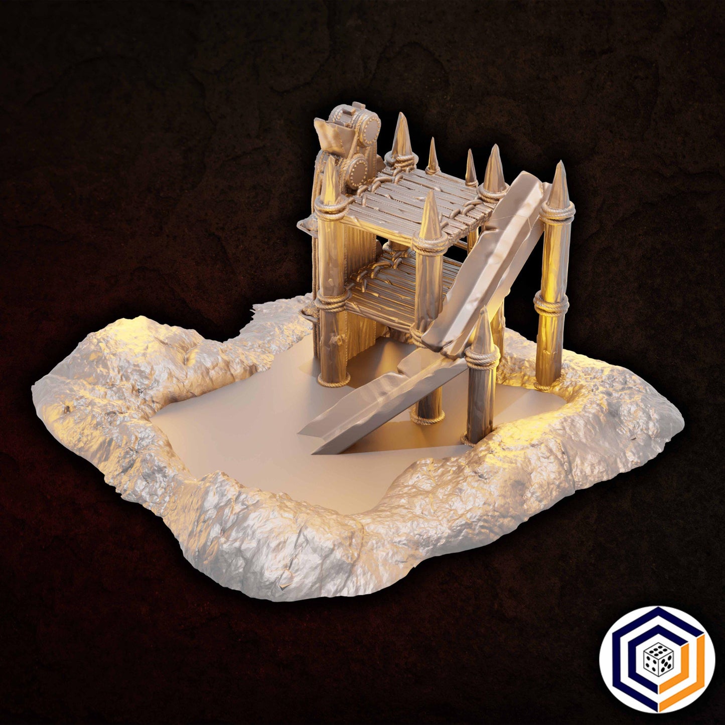 Machine Pit Elevator | Iron Horde and Wizards Fortress | MESBG