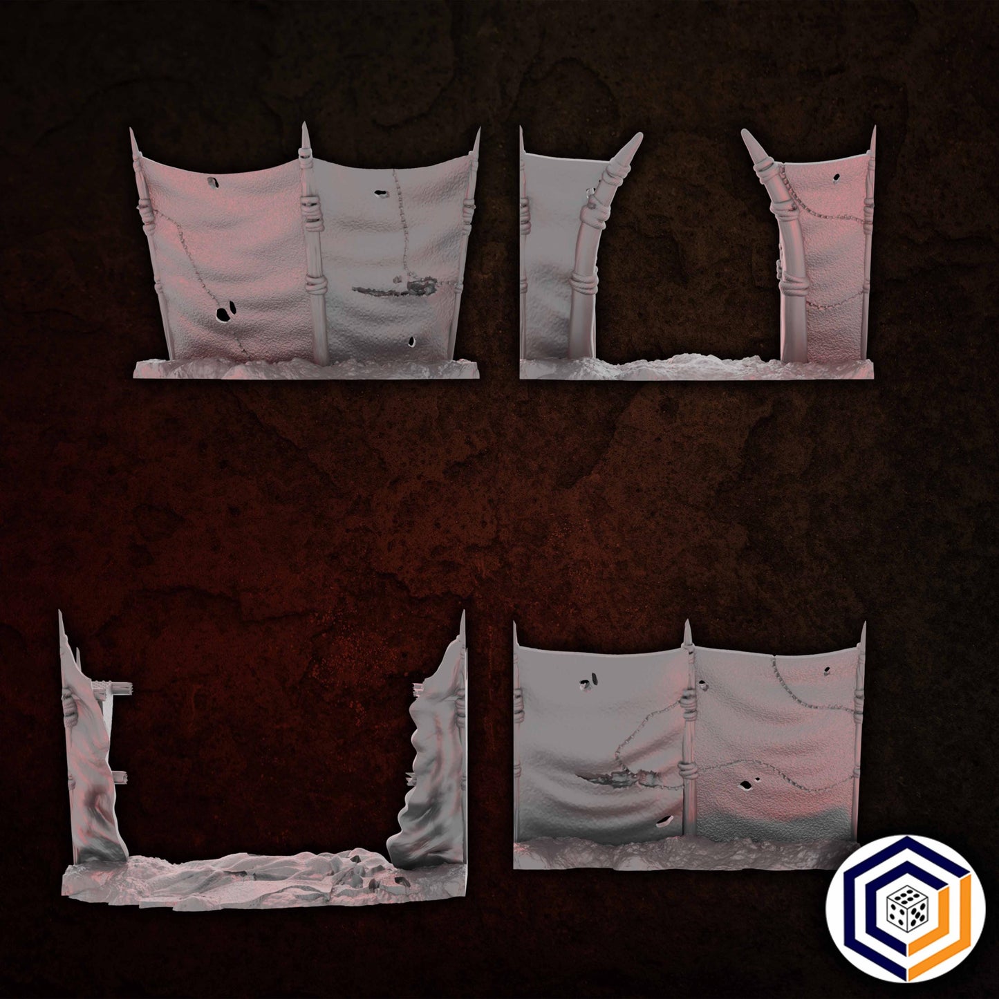 Nomad Walls | The Nomad Kings | MESBG