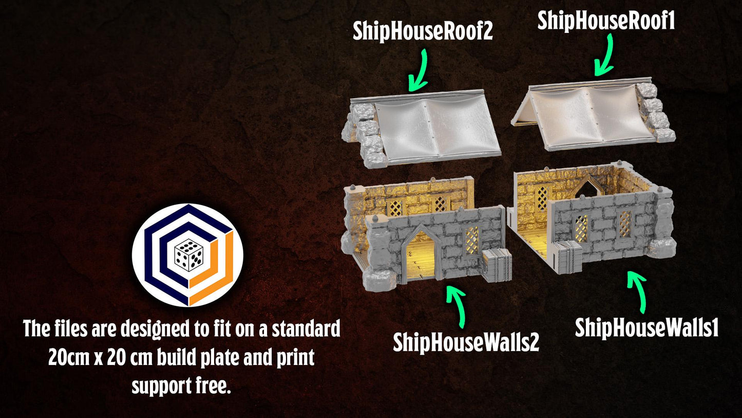 Ship House | Corsair Coast | MESBG