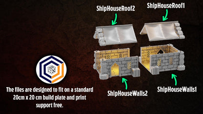 Ship House | Corsair Coast | MESBG