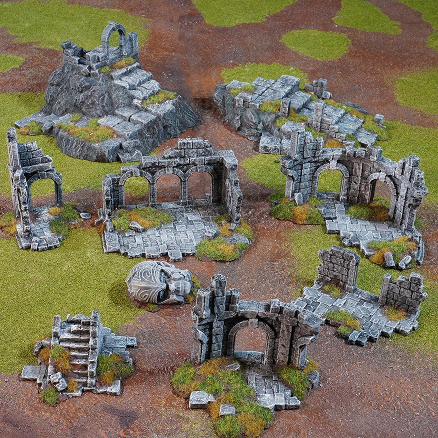 Tabletop Gelände |  Ruins of the Wildlands | Conquest Creations | Seat of the Wildlands | Herr der Ringe | Fantasy terrain