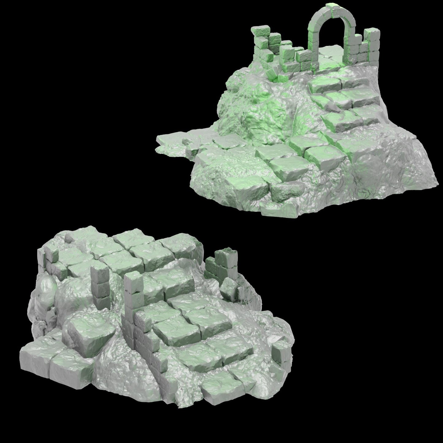 Tabletop Gelände |  Ruins of the Wildlands | Conquest Creations | Seat of the Wildlands | Herr der Ringe | Fantasy terrain