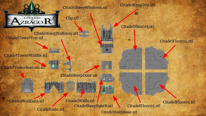 Dark Citadel | Kingdom of Azragor | MESBG