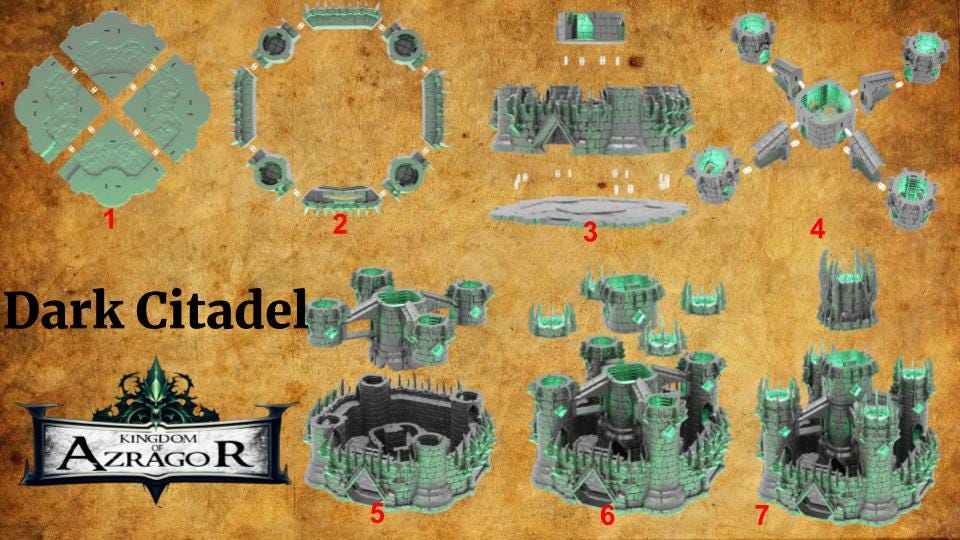 Dark Citadel | Kingdom of Azragor | MESBG