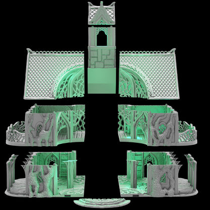 Tabletop Gelände |  HallOfLords | Conquest Creations | Kingdom of Noldareth | Herr der Ringe | Fantasy terrain
