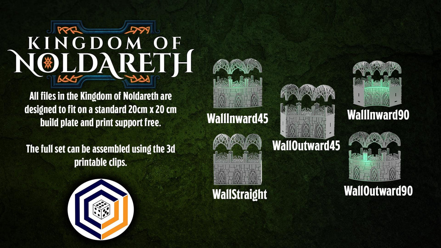 Gate and Walls | Kingdom of Noldareth | MESBG
