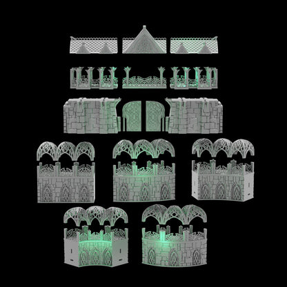 Gate and Walls | Kingdom of Noldareth | MESBG
