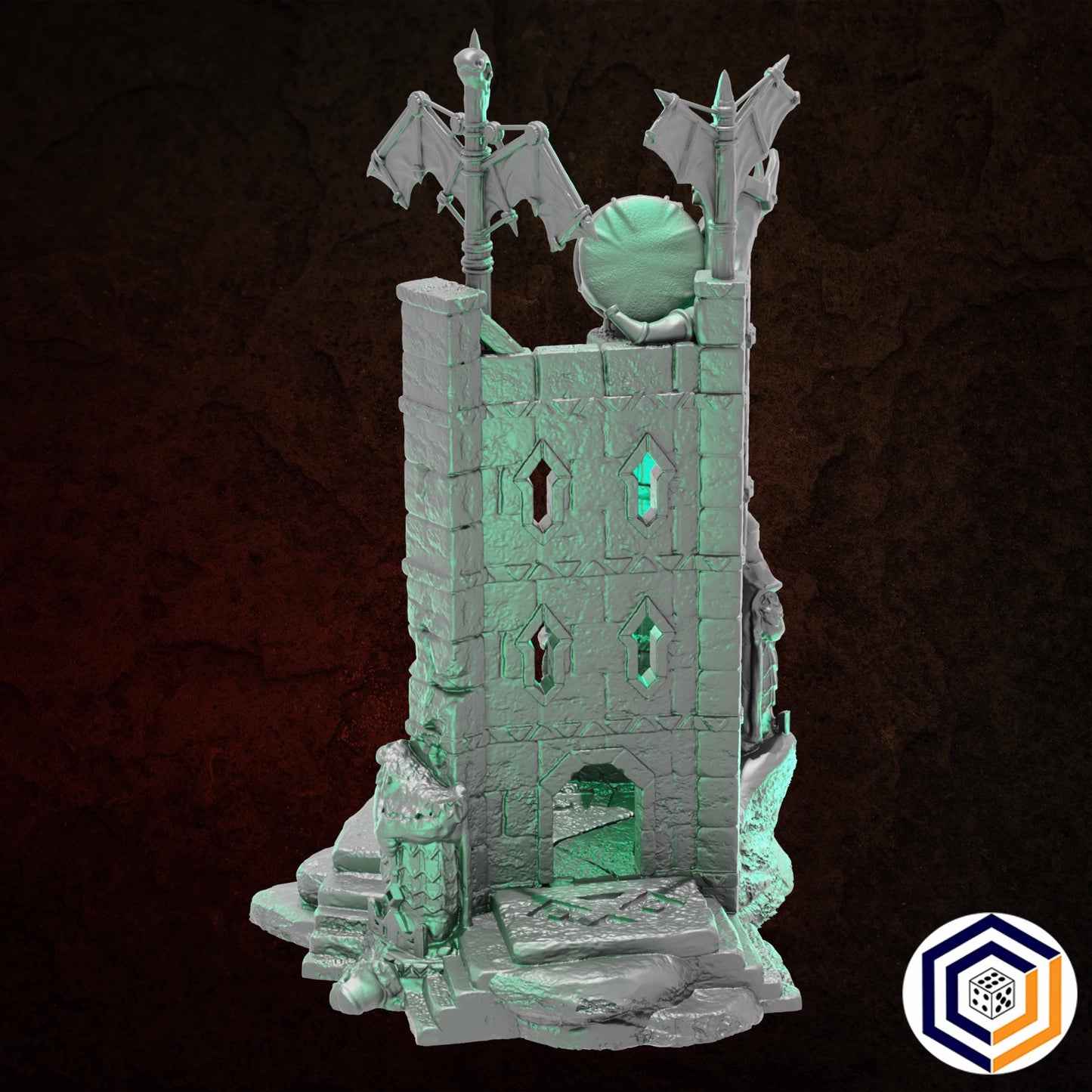 Command Tower | Ruins of Raven Peak | MESBG