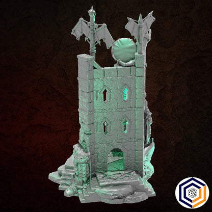 Command Tower | Ruins of Raven Peak | MESBG