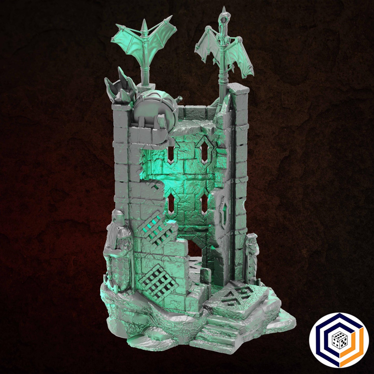 Command Tower | Ruins of Raven Peak | MESBG