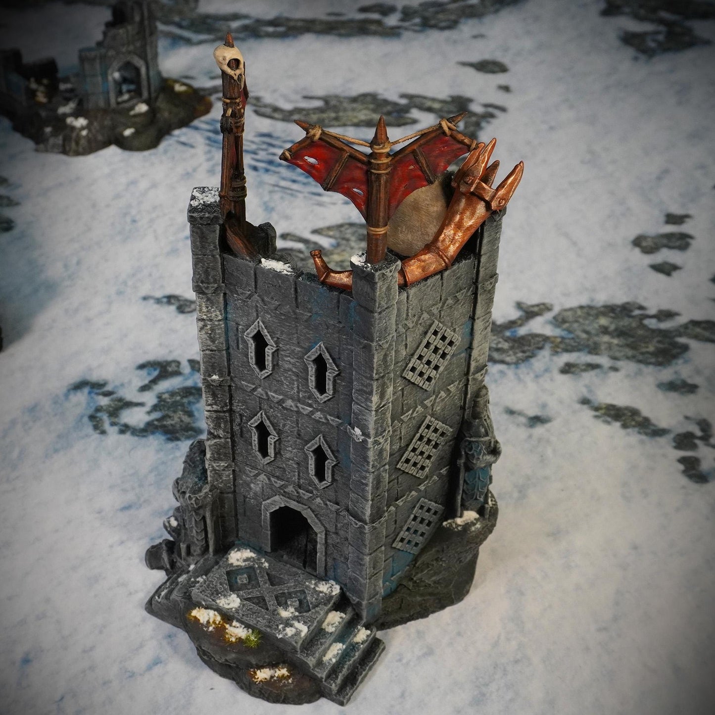 Command Tower | Ruins of Raven Peak | MESBG