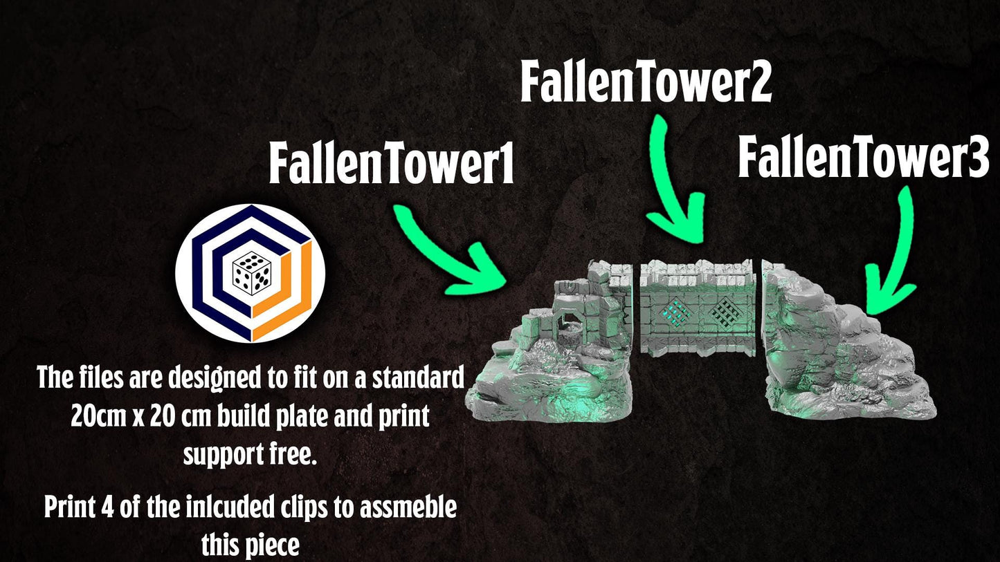 Fallen Tower | Ruins of Raven Peak | MESBG