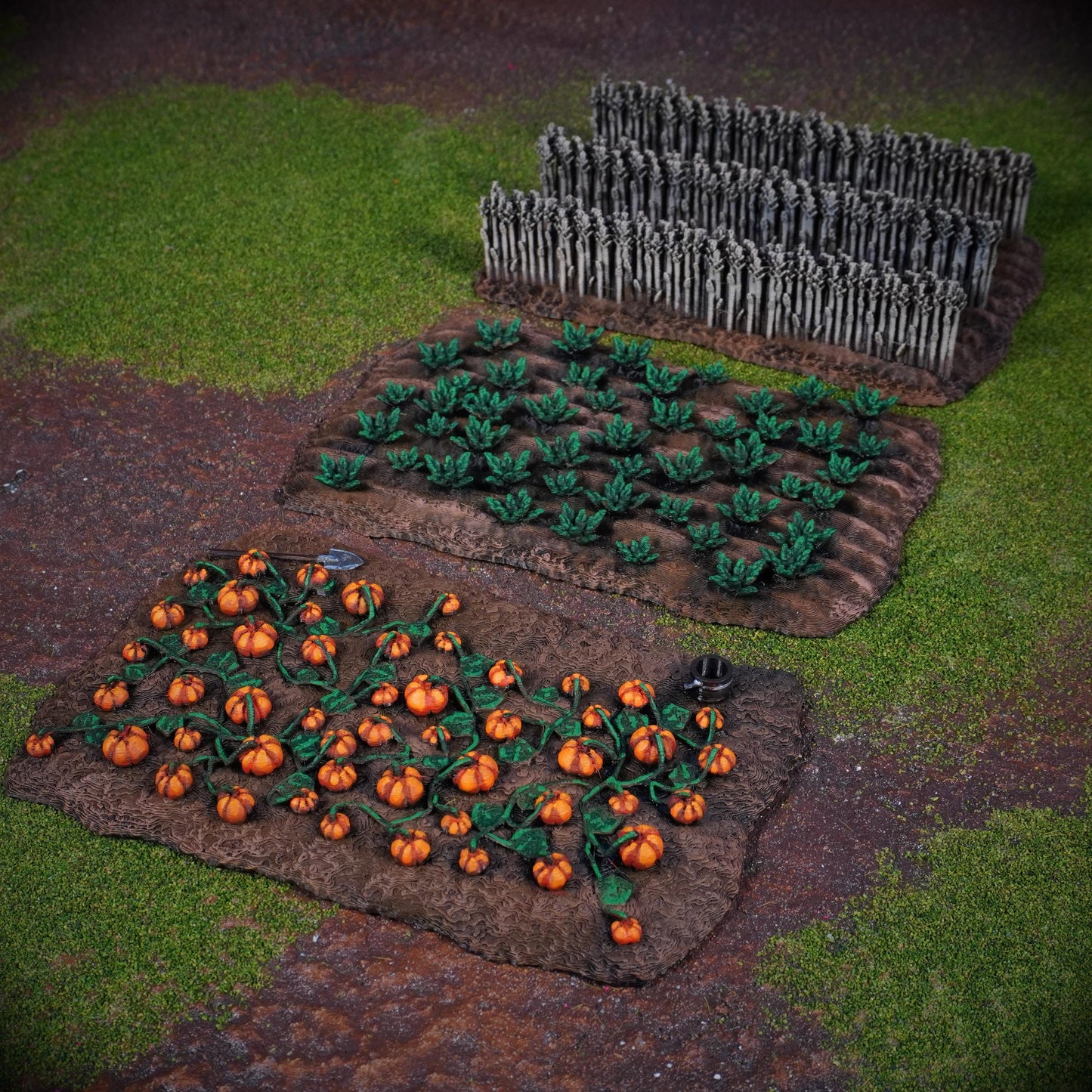 Tabletop Gelände |  Halfling Farmstead | Conquest Creations | Halfling Farmstead | Herr der Ringe | Fantasy terrain