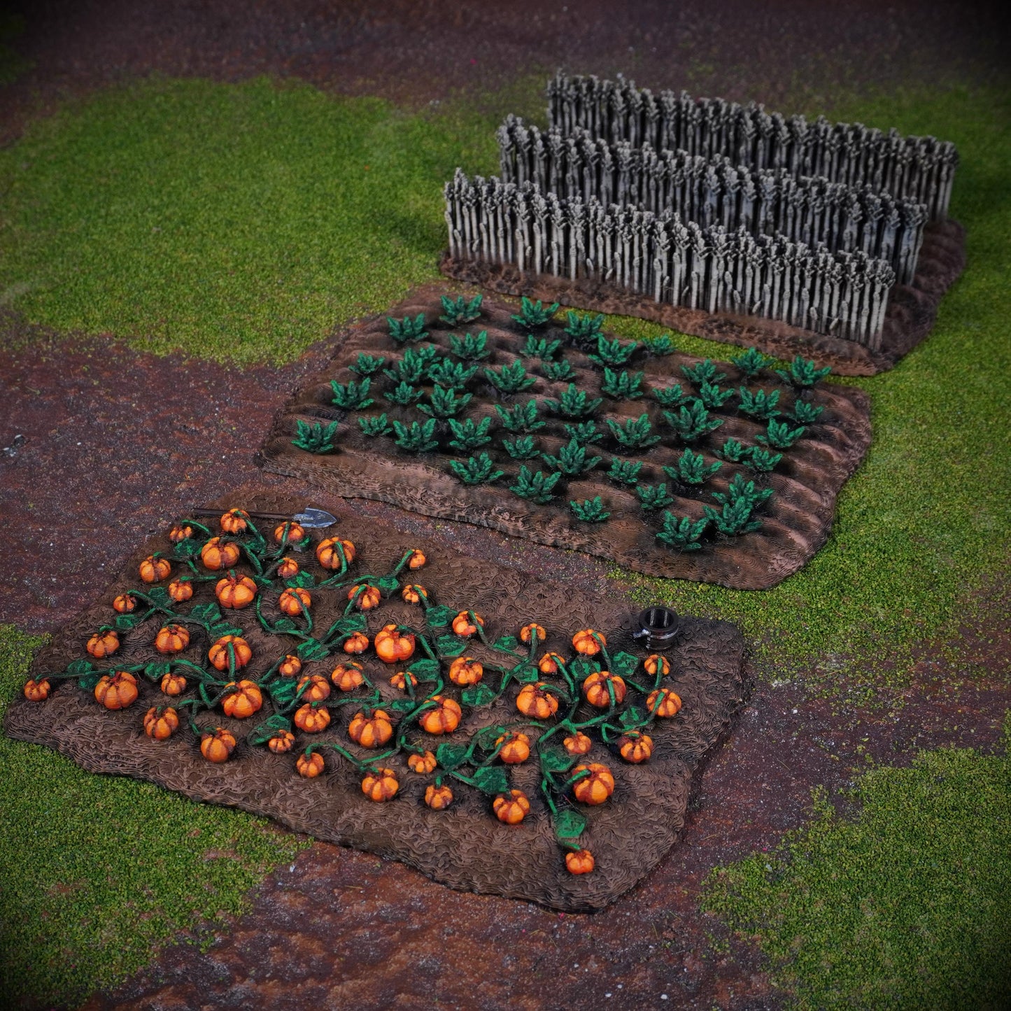 Tabletop Gelände |  Halfling Farmstead | Conquest Creations | Halfling Farmstead | Herr der Ringe | Fantasy terrain