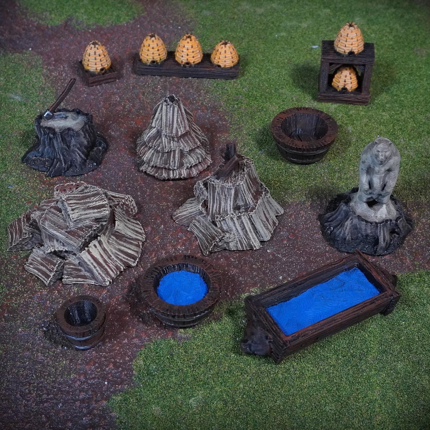 Bear Scatter Terrain | Realm of the Bear Lords | MESBG