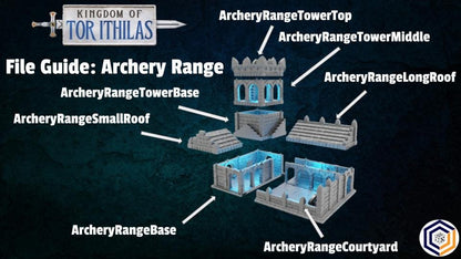Tabletop Gelände | Archery Range | Conquest Creations | Kingdom of Tor Ithilas | Herr der Ringe | Fantasy terrain
