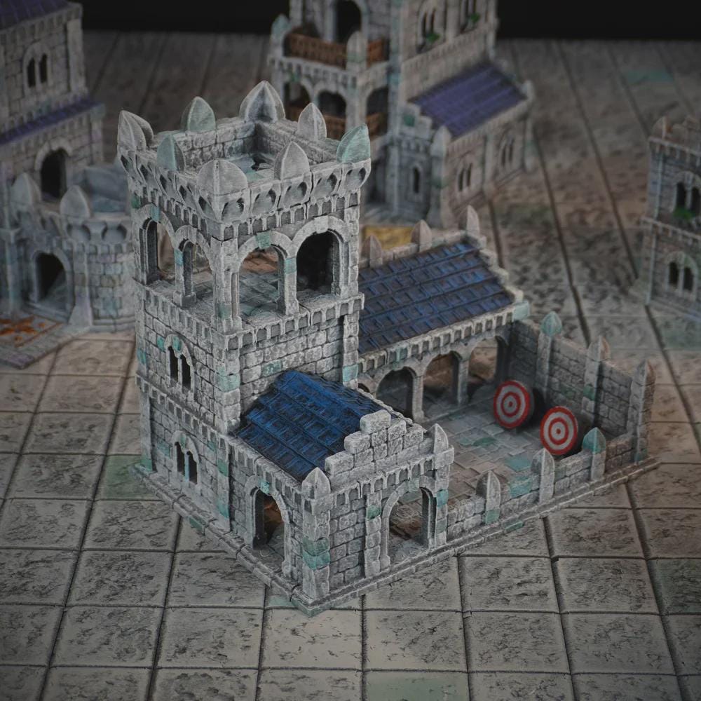 Tabletop Gelände | Archery Range | Conquest Creations | Kingdom of Tor Ithilas | Herr der Ringe | Fantasy terrain